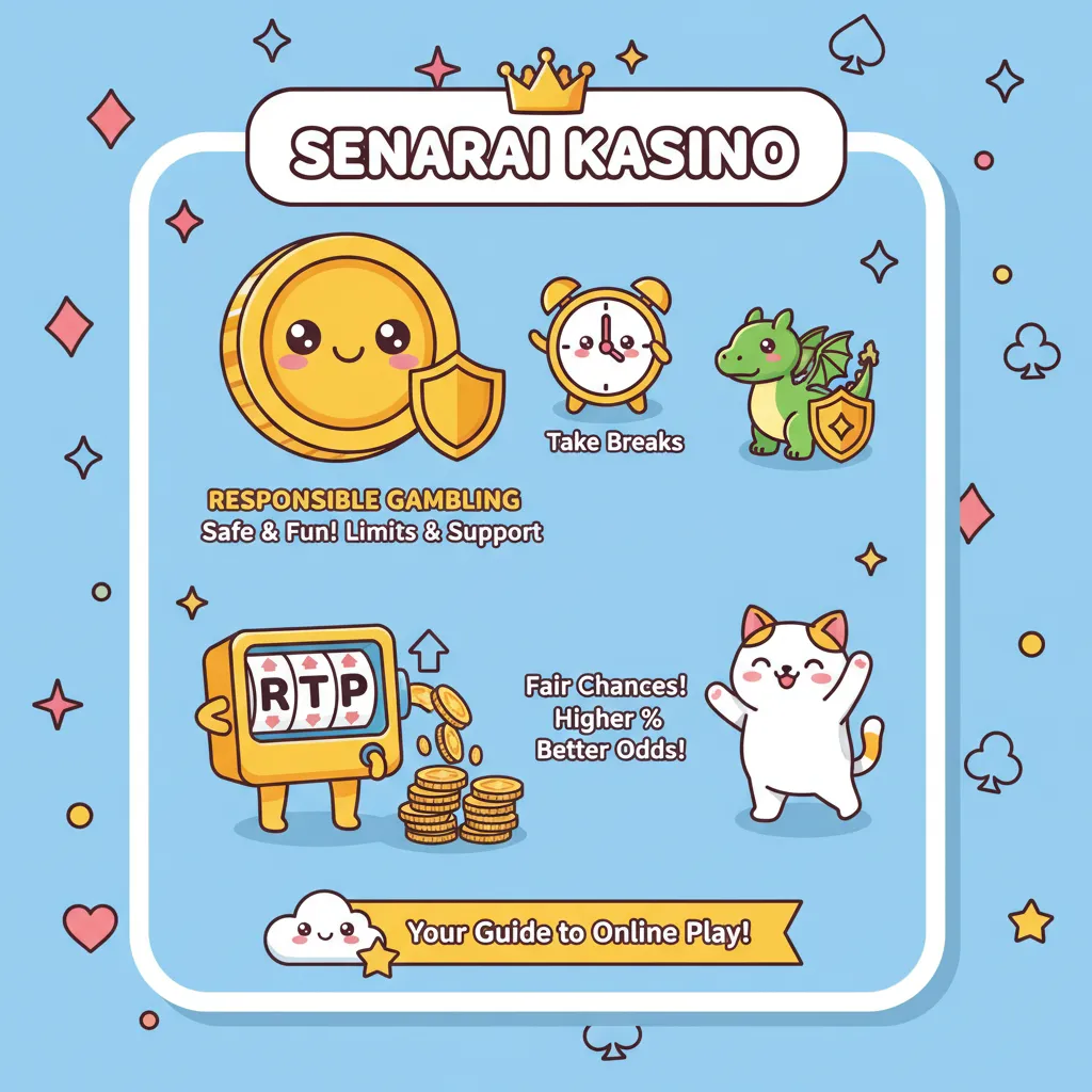 Senarai Kasino: Responsible Gambling & RTP