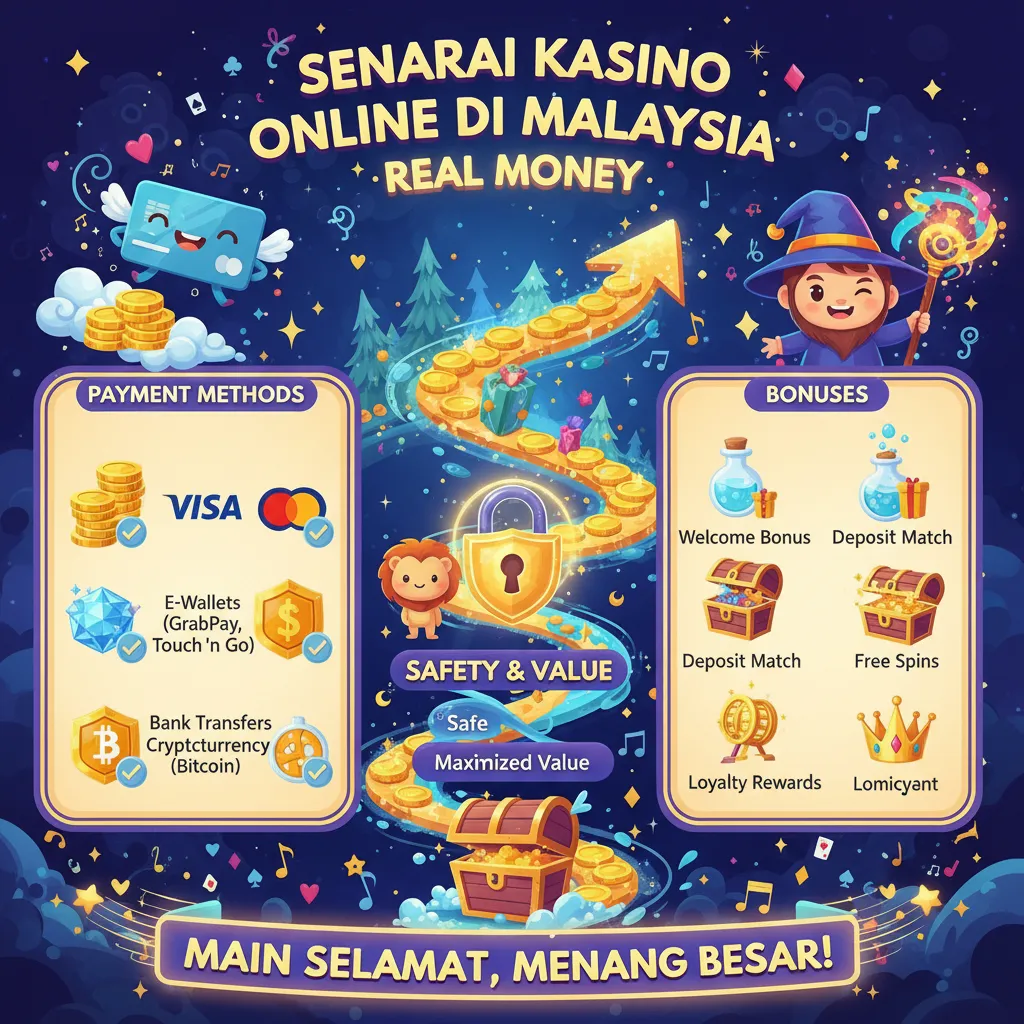 Real Money Online Casino: Payment & Bonuses